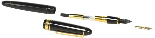 Platinum Fountain Pen President Black Bold PTB-20000P#1-4 Resin L142xphi16mm NEW_2