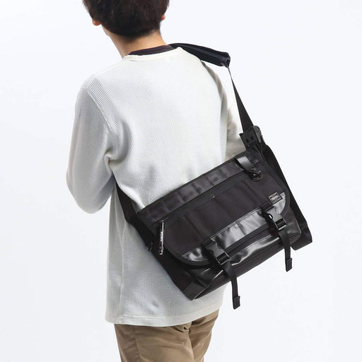 Yoshida Kaban PORTER HEAT MESSENGER BAG S Black 703-07968 Made in JAPAN NEW_2