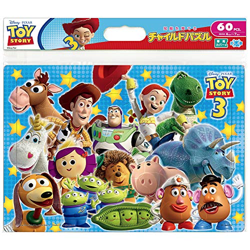 Tenyo 60-piece children's puzzles Toy Story Let's play together (Child Puzzle)_1