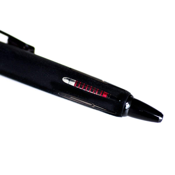Tombow Pressurized Ballpoint Pen 0.7mm Full black BC-AP12 overwriting OK NEW_5