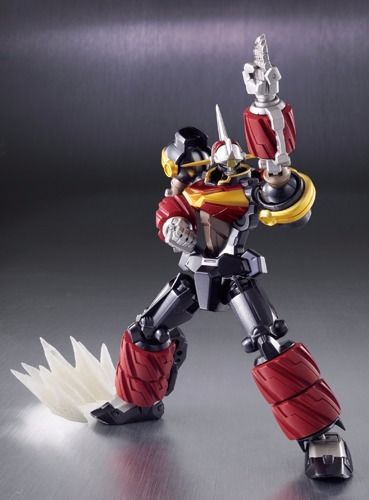 Super Robot Chogokin Gear Fighter Dendoh KNIGHT GEAR OGER Action Figure BANDAI_6