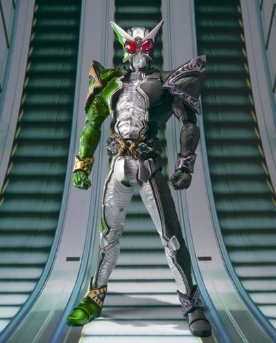 S.I.C. Vol. 57 Masked Kamen Rider W CYCLONE JOKER Action Figure BANDAI Japan_6