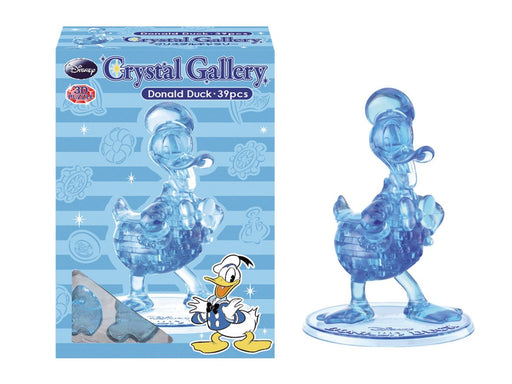 HANAYAMA crystal gallery donald duck 3D Puzzle ‎05644 Plastic Clear Blue NEW_1