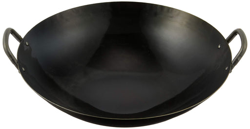 Yamada Kogyosyo iron Uchidashi Chinese Wok 33cm thickness 1.2mm Made in Japan_1