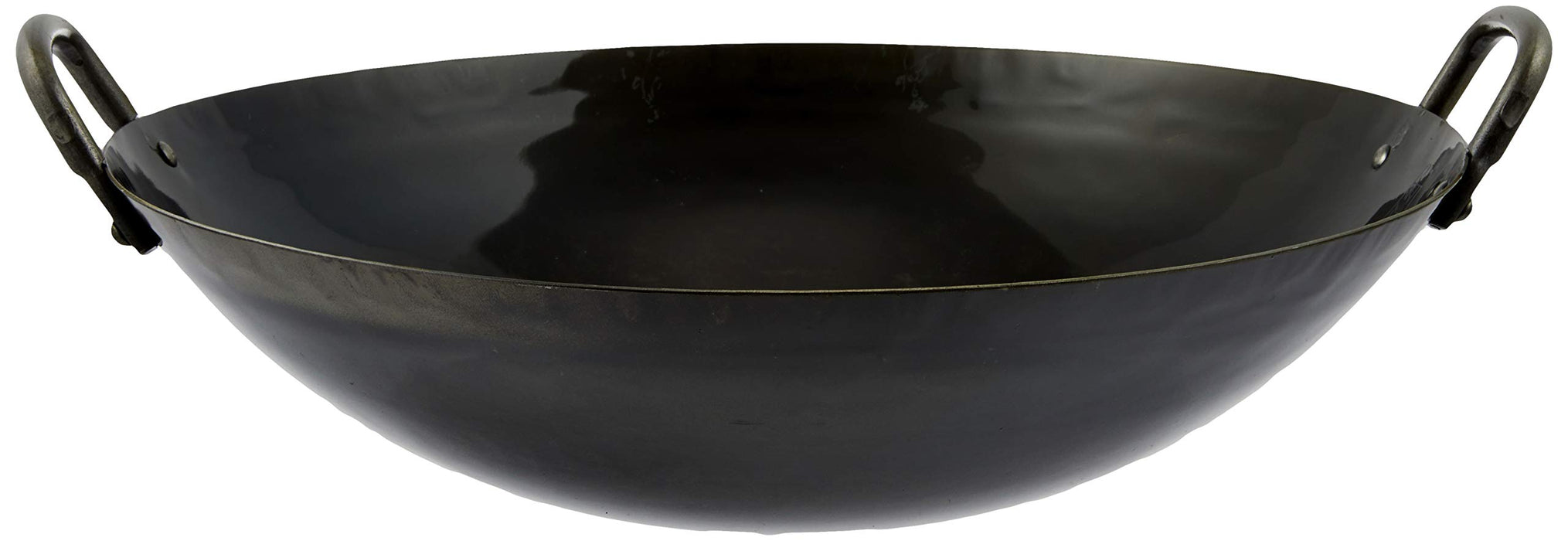 Yamada Kogyosyo iron Uchidashi Chinese Wok 33cm thickness 1.2mm Made in Japan_2