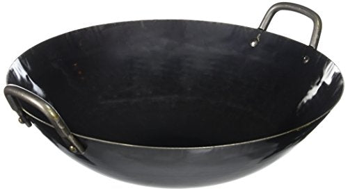 Yamada Chinese hands pot Wok 30cm (thickness 1.2mm) Iron NEW from Japan_1