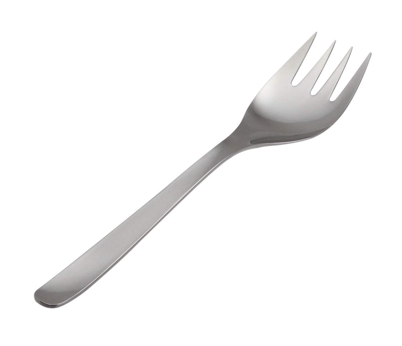 Yanagi Sori Server fork L248mm #1294 Stainless Steel Silver Matte Type Mingei_2