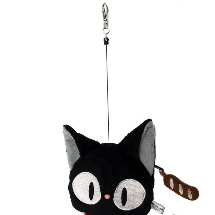 Sun Arrow Studio Ghibli Kiki's Delivery Service Jiji Pass Case with Reel ‎K4922_3