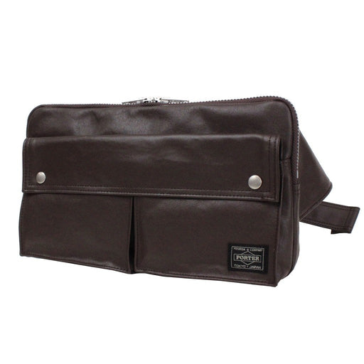 YOSHIDA KABAN PORTER FREE STYLE WAIST BAG 707-07147 BROWN W295xH170xD20mm NEW_1