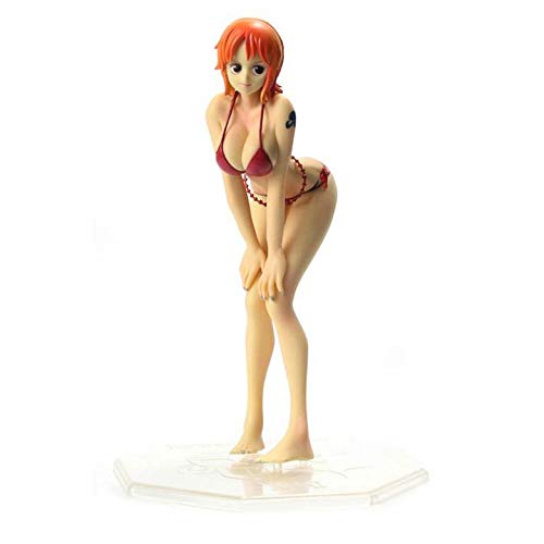 Megahouse One Piece Portraits Of Pirates LIMITED Nami Ver.RED 1/8 PVC Figure NEW_1