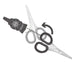 Daiichi Seiko Homing Pliers Scissors Type-SR w/ carabiner Stainless Steel ‎32123_4