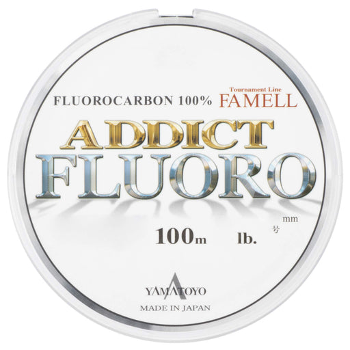 YAMATOYO Line Addict Fluoro Sppining & Bait Reel 100m 12Lb BlackBass Clear NEW_2
