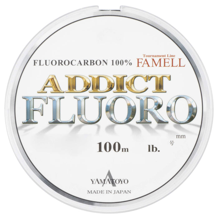 YAMATOYO Line Addict Fluoro Sppining & Bait Reel 100m 12Lb BlackBass Clear NEW_2