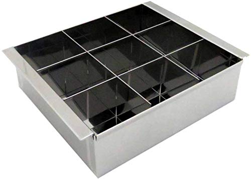 Endo 18-8 Stainless steel 9 rooms jelly mold Egg Tofu cooking mold ATM2701 NEW_2