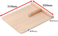 Hounen Kihan Top Plate Cutting Board (Large) A-1017 Japanese Noodle Soba Tool_2