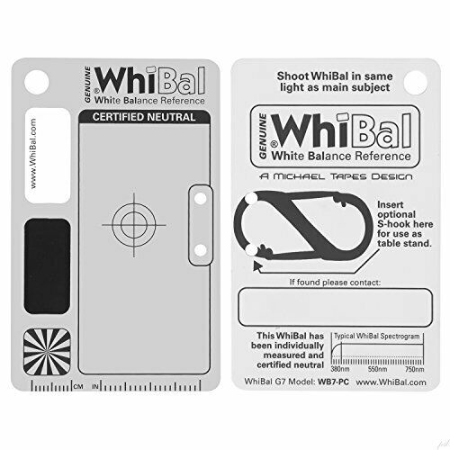 WhiBal G7 pocket-sized neutral white balance card (5.3cm x 8.5cm) NEW from Japan_6