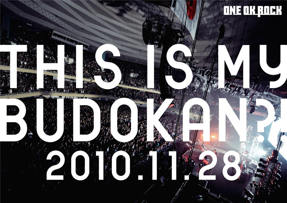 ONE OK ROCK LIVE DVD THIS IS MY BUDOKAN 2010.11.28 AZBS-1004 Standard Edition_1