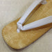 Edo Ten Setta yellow tatami embossed made in Japan Japanese style sandals L NEW_3