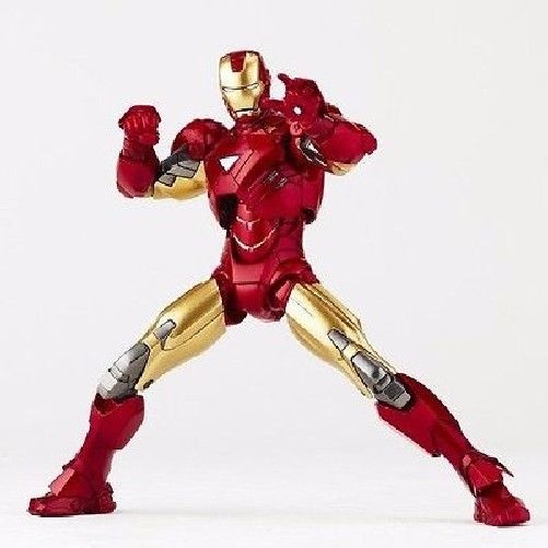 Tokusatsu Revoltech No.024 Iron Man 2 IRON MAN MARK VI (6) Figure KAIYODO_2