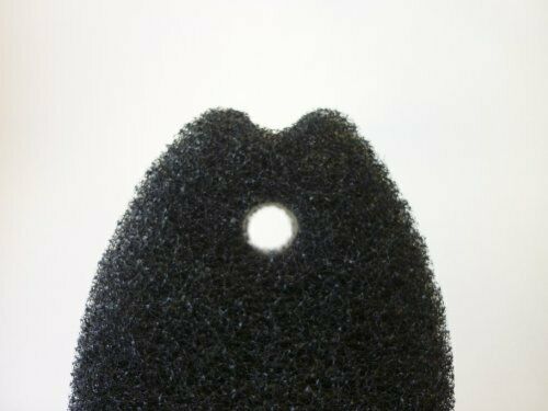 Myrna fish kitchen sponge hard black K180 NEW from Japan_6