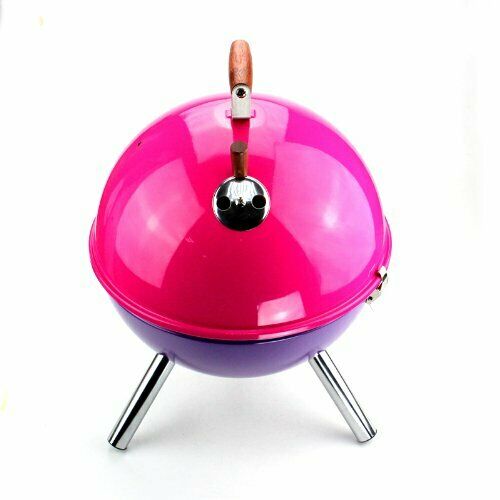 Captain Stag M-6372 Multi BBQ Stove Pink x Purple Camping Outdoor Gear Japan_1