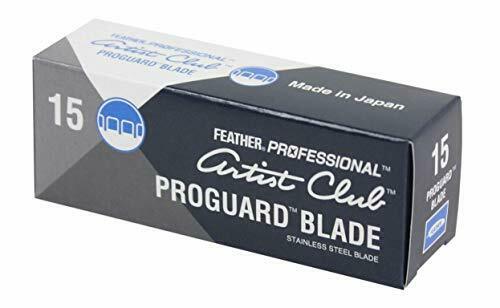 Feather PG-15 PRO GUARD Blade for Artist Club Professional, 15-Blades NEW_2
