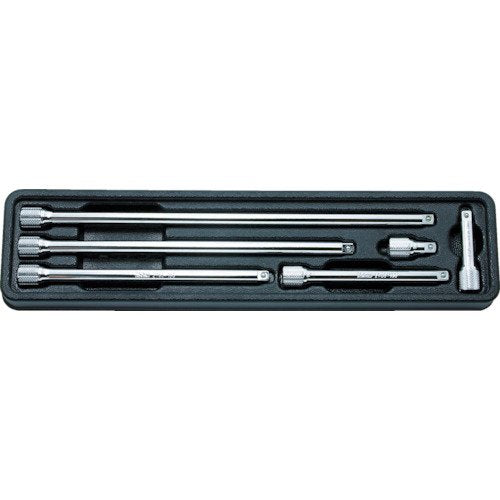KOKEN 1/4 INCH EXTENSION BAR SET (6pcs) Silver PK2760/6 NEW from Japan_1