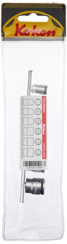 Ko-ken 1/4 "(6.35mm) SQ. Nut grip socket rail set six set RS2450MS/6 RS2450MS/6_2