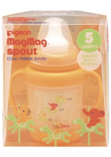 Pigeon Magmag Spout 200ml From about 5 months old NEW from Japan_1