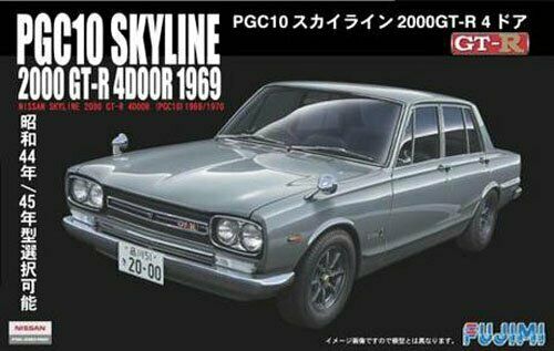 Fujimi model 1/24 inch up series No.3 Hakosuka GT-R 4 door PGC10 NEW from Japan_2