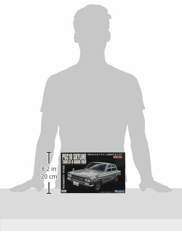 Fujimi model 1/24 inch up series No.3 Hakosuka GT-R 4 door PGC10 NEW from Japan_3