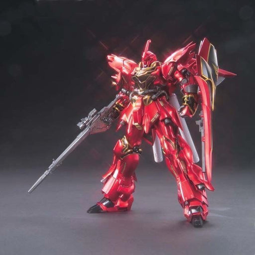 BANDAI HGUC 1/144 MSN-06S SINANJU TITANIUM FINISH Plastic Model Kit NEW Japan_2