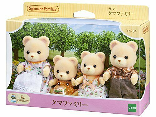 Epoch Bear Family (Sylvanian Families) NEW from Japan_2