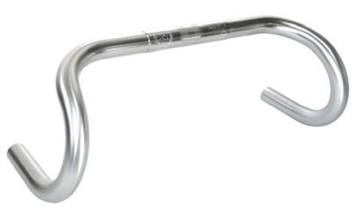 NITTO Drop handle B105AA B105-370 phi25.4 370 Silver W370 Drop135 Reach95 NEW_1