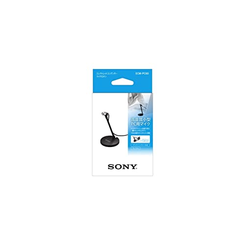 Sony ECM-PC60 Condenser Microphone Omni-Directional w/ Stand, Holder NEW_4