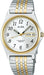 SEIKO ALBA AIGT002 Solar Men's Analog Watch Day/Date Stainless Steel Gold Silver_1