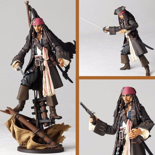 Tokusatsu Revoltech No.025 Pirates of the Caribbean Jack Sparrow Figure KAIYODO_2