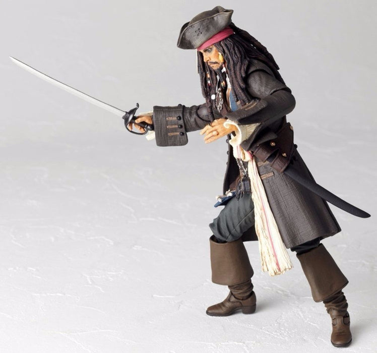 Tokusatsu Revoltech No.025 Pirates of the Caribbean Jack Sparrow Figure KAIYODO_6