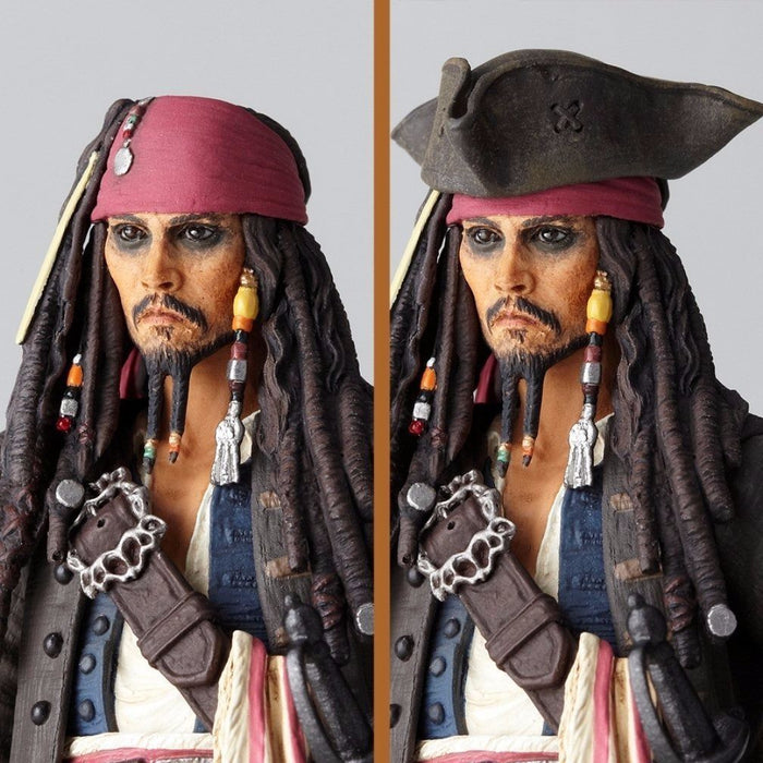 Tokusatsu Revoltech No.025 Pirates of the Caribbean Jack Sparrow Figure KAIYODO_7
