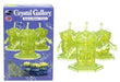 HANAYAMA crystal gallery space alien 51 pieces 3D Puzzle Clear Green ‎056472 NEW_1