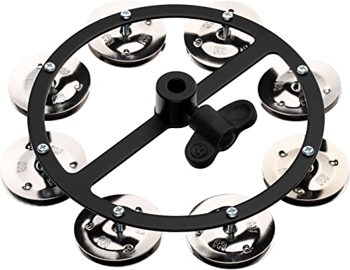 Meinl Percussion HTHH1BK Headliner Hi Hat Tambourine Stainless Steel 1row NEW_1