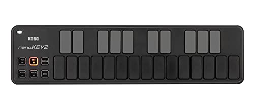 Korg USD 25 Key MIDI Keyboard Nanokey 2 Black NEW from Japan_1