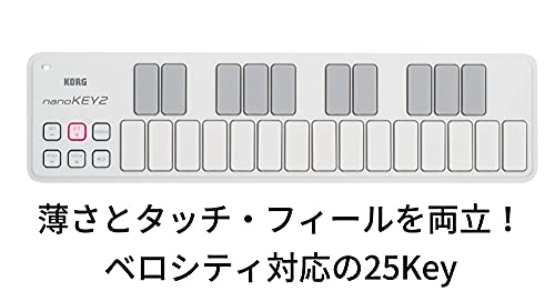 Korg nanoKEY 2 BK USB MIDI Keyboard Studio Mobile DTM Wireless NEW from Japan_2