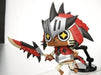 Game Characters Collection Monster Hunter Moving! Airou Reus Neko Series Figure_3