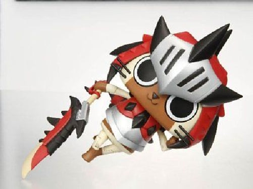 Game Characters Collection Monster Hunter Moving! Airou Reus Neko Series Figure_4