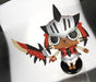 Game Characters Collection Monster Hunter Moving! Airou Reus Neko Series Figure_5