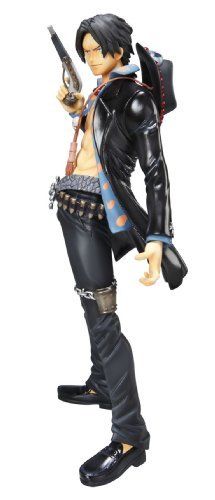 Excellent Model Portrait.Of.Pirates Strong Edition Portgas D Ace Figure NEW_3