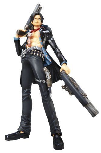 Excellent Model Portrait.Of.Pirates Strong Edition Portgas D Ace Figure NEW_8