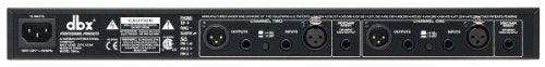 dbx 2ch compressor / gate 266XS Audio input: XLR / standard phone jack (3P) NEW_2