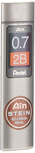 Pentel Einstein Lead Refill 2B 0.7mm C277-2B NEW from Japan_2